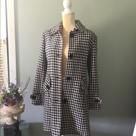 Houndstooth Pea coat - Picture 1 of 5